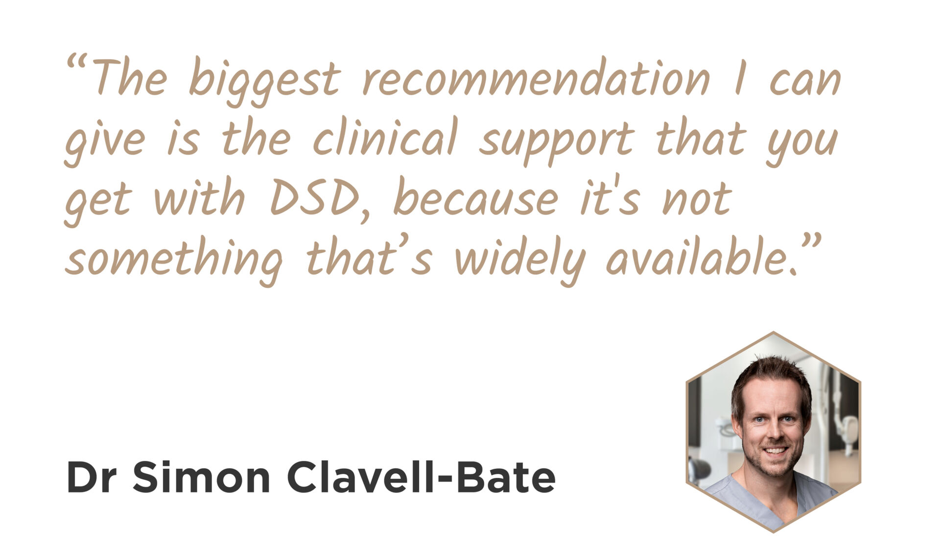 DSD SUCCESS STORIES Simon Clavell Bate